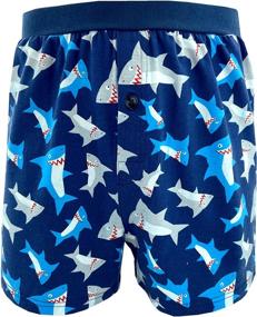 img 4 attached to 👕 Cotton Pajama Patterned Men's Clothing in Sleep & Lounge by ROCK ATOLL