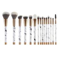 💄 high-quality unimeix makeup brushes set - 15 pieces for face, eyes, blush, contouring, foundation | ideal for powder, liquid, and cream cosmetics logo