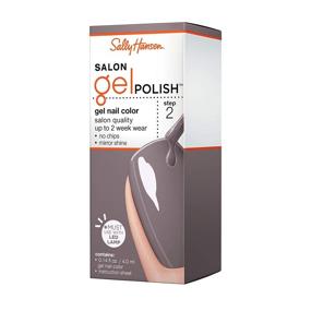 img 4 attached to Get Salon-Worthy Nails with Sally Hansen Salon 💅 Pro Gel, Commander In Chic - 0.25 Fluid Ounce