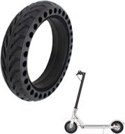 🛴 z-first solid tires 8.5 inches electric scooter wheels replacement tire - compatible with xiaomi mijia m365, gotrax gxl v2, and more logo