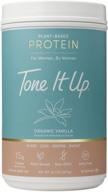 tone it up organic plant based protein powder for women - sugar-free, gluten-free, dairy-free, and kosher - 15g of pea protein logo