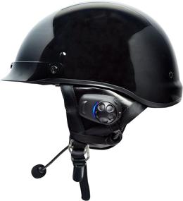 img 2 attached to 🏍️ Sena SPH10H-FM-01 Black Motorcycle Bluetooth Stereo Headset & Intercom with FM Tuner (Half Helmets)