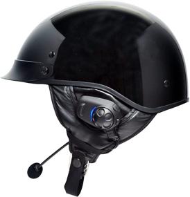 img 3 attached to 🏍️ Sena SPH10H-FM-01 Black Motorcycle Bluetooth Stereo Headset & Intercom with FM Tuner (Half Helmets)