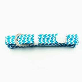 img 3 attached to COOL LACE Braided Genuine Leather Men's Accessories for Belts