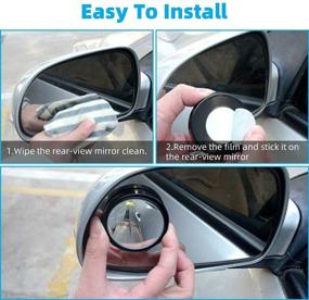 img 3 attached to SHENGYAWAUTO Automotive Blind Spot Mirror