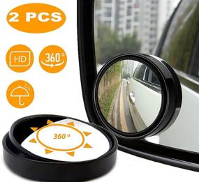 img 4 attached to SHENGYAWAUTO Automotive Blind Spot Mirror