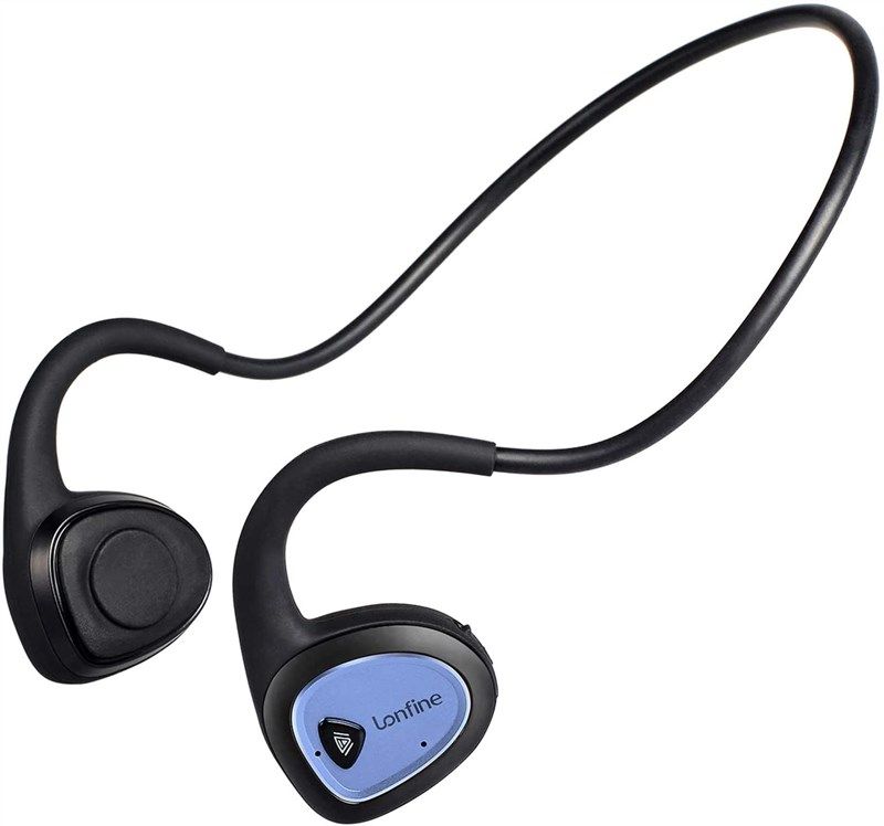 lonfine conduction headphones microphones lightweight headphones logo