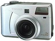 📷 toshiba pdr-m70 3.2mp digital camera: sharp images with powerful 3x optical zoom logo