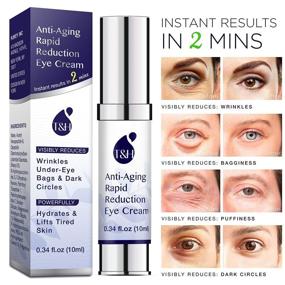 img 3 attached to 👁️ Rapid Reduction Eye Cream for Anti-Aging | Instantly Reduces Wrinkles, Bags, Dark Circles | Hydrating & Lifting | 120 Seconds Visibly Younger Skin (10mL Rapid Anti-Aging Cream)