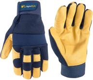 💧 water-resistant hydrahyde gloves by wells lamont 3207l логотип