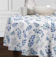 🌿 woodland tablecloths with botanical rainforest watercolor design логотип