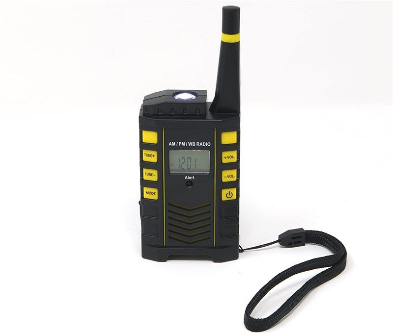 ka123 pocket size weather radio 로고