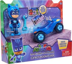 img 1 attached to 🐱 Unleash Adventure with PJ Masks Super Rovers Catboy: The Ultimate Toy for Young Heroes!