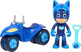 img 4 attached to 🐱 Unleash Adventure with PJ Masks Super Rovers Catboy: The Ultimate Toy for Young Heroes!