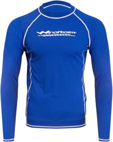 img 4 attached to WindRider Mens Rash Guard Shirt Men's Clothing in Active