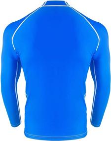 img 3 attached to WindRider Mens Rash Guard Shirt Men's Clothing in Active