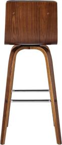 img 1 attached to Armen Living LCVIBAGRWA26 Counter Barstool