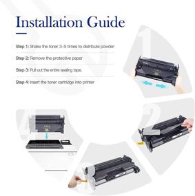 img 1 attached to 🖨️ Valuetoner Compatible Toner Cartridge Replacement for HP 26A CF226A 26X CF226X - Laserjet Pro M402n M402dw M402dn, Laserjet Pro MFP M426fdw M426dw Printer (Black, 2 Pack)