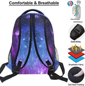 img 3 attached to 🎒 Waterproof ShineSnow Backpack for Students with Notebook Compartments