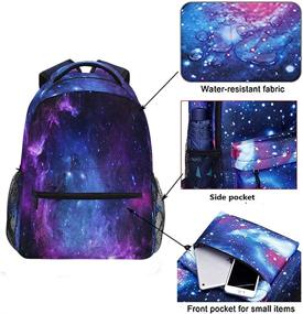 img 1 attached to 🎒 Waterproof ShineSnow Backpack for Students with Notebook Compartments