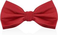 burgundy red wine bowties for effortless style - perfect for any occasion! логотип