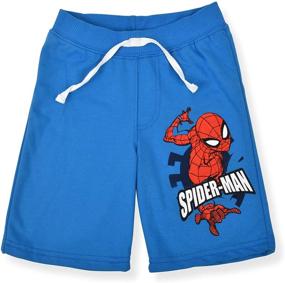 img 2 attached to 🕷️ Spider-Man Marvel Boys' 2-Pack Casual Short Set