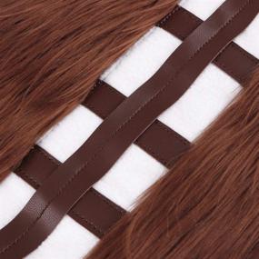 img 1 attached to 🔒 GNEGNI Chewbelta Chewbacca Seat Belt Shoulder Cover Pad: Perfect Star Wars Car Handbag Accessory