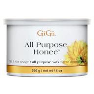 🪄 gigi all purpose honee soft wax: effective hair removal for all skin & hair types, 14 oz logo