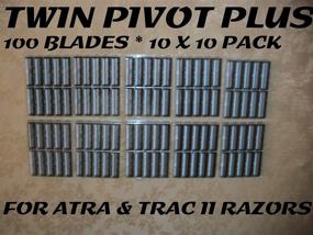 img 1 attached to 🔪 Personna Twin Pivot Plus - 100 Blades: Get the Best Value with the 10 x 10 Bulk Pack!