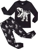 говорящий ночной костюм для малышей в темноте для мальчиков и девочек от rkoian - хлопковая пижама для детей. логотип