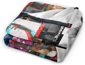 img 3 attached to 🛌 Dametul 3D Fleece Bed Blankets: Personalized Throw Blankets with High-Quality 3D Print Theme - Super Soft & Cozy Blanket for Kids, Adults and Car Use - 50x40 Inch