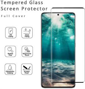 img 3 attached to 2+2 пакет протекторов из закаленного стекла для экрана Galaxy S21 Ultra - твердость 9H, совместимость с ультразвуковым отпечатком пальца, 3D изогнутый, прозрачность HD - протектор из стекла для экрана Samsung S21 Ultra 5G