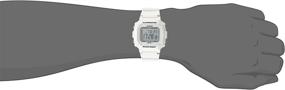 img 2 attached to Кварцевые наручные часы Casio Classic с белым резиновым ремешком 18 Casual Watch F108WHC-7BCF - Стильные и надежные часы для повседневной носки.