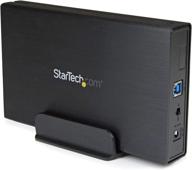 🖥️ startech.com usb 3.1 gen 2 enclosure for 3.5” sata drives - fan-less uasp enhanced single drive enclosure (s351bu313) logo