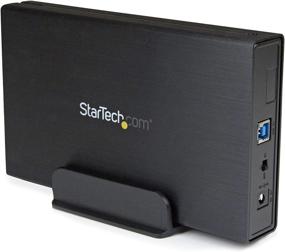 img 3 attached to 🖥️ StarTech.com USB 3.1 Gen 2 Enclosure for 3.5” SATA Drives - Fan-less UASP Enhanced Single Drive Enclosure (S351BU313)
