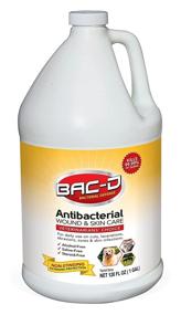 img 1 attached to BAC-D 632 Animal Wound and Skin Care: 1 gal Refill for Effective 128 oz. Solution