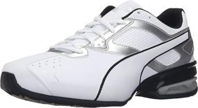 img 4 attached to PUMA Tazon White Silver Running Sports & Fitness for Running