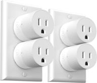 🔌 amysen smart plug - certified compatible with alexa, echo & google home - wifi 2.4g (4-pack) логотип