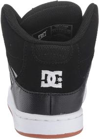 img 2 attached to Оживите свой стиль с DC HIGH TOP молодежными скейт-чёрными мальчиками в шипучках!