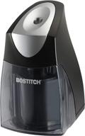 🖊️ черная вертикальная электрическая точилка для карандашей bostitch quietsharp eps9v-blk для руководителей логотип