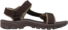 img 2 attached to NORTIV Athletic Outdoor Sandals: Lightweight and Comfortable Men's Shoes