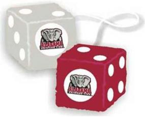 img 1 attached to 🎲 Rev up Your Alabama Crimson Tide Spirit with Fuzzy Dice!