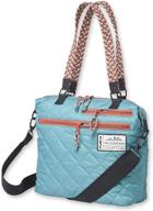 👜 stylish & practical kavu puffentote crossbody travel quilted women's handbags & wallets - perfect totes for fashionable travelers logo