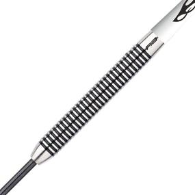 img 2 attached to 🎯 Enhance Your Precision with the RED DRAGON Pegasus Tungsten Steel Darts Set - 26 Gram - White Shafts, White Extra Thick Flights, and Case