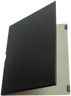 blackboard letter-size reusable notebook folio cover - protective black cover for boogie board (8.5”x11”), black (blackboard letter sold separately) logo