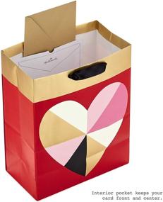 img 1 attached to Hallmark Large Valentines Tissue Geometric