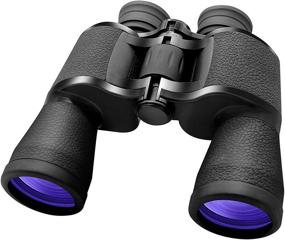img 4 attached to CCCTY 20X50 Binoculars for Adults - HD Professional/Waterproof Binoculars with Clear Weak Light Night Vision for Bird Watching, Travel, and Hunting - BAK4 Prism FMC Lens - Includes Case and Strap