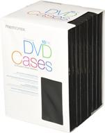 memorex standard dvd cases - 10 pack: protect and organize your dvds with ease! logo