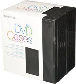 img 1 attached to Memorex Standard DVD Cases - 10 Pack: Protect and Organize Your DVDs with Ease!