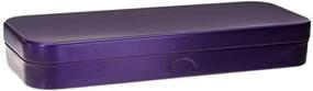 img 1 attached to 🐠 FlossFish Mini Pencil Box in Purple - Ideal for Pencils, Makeup, Jewelry, Gifts, Candy, Favors, or Birthday Gifts